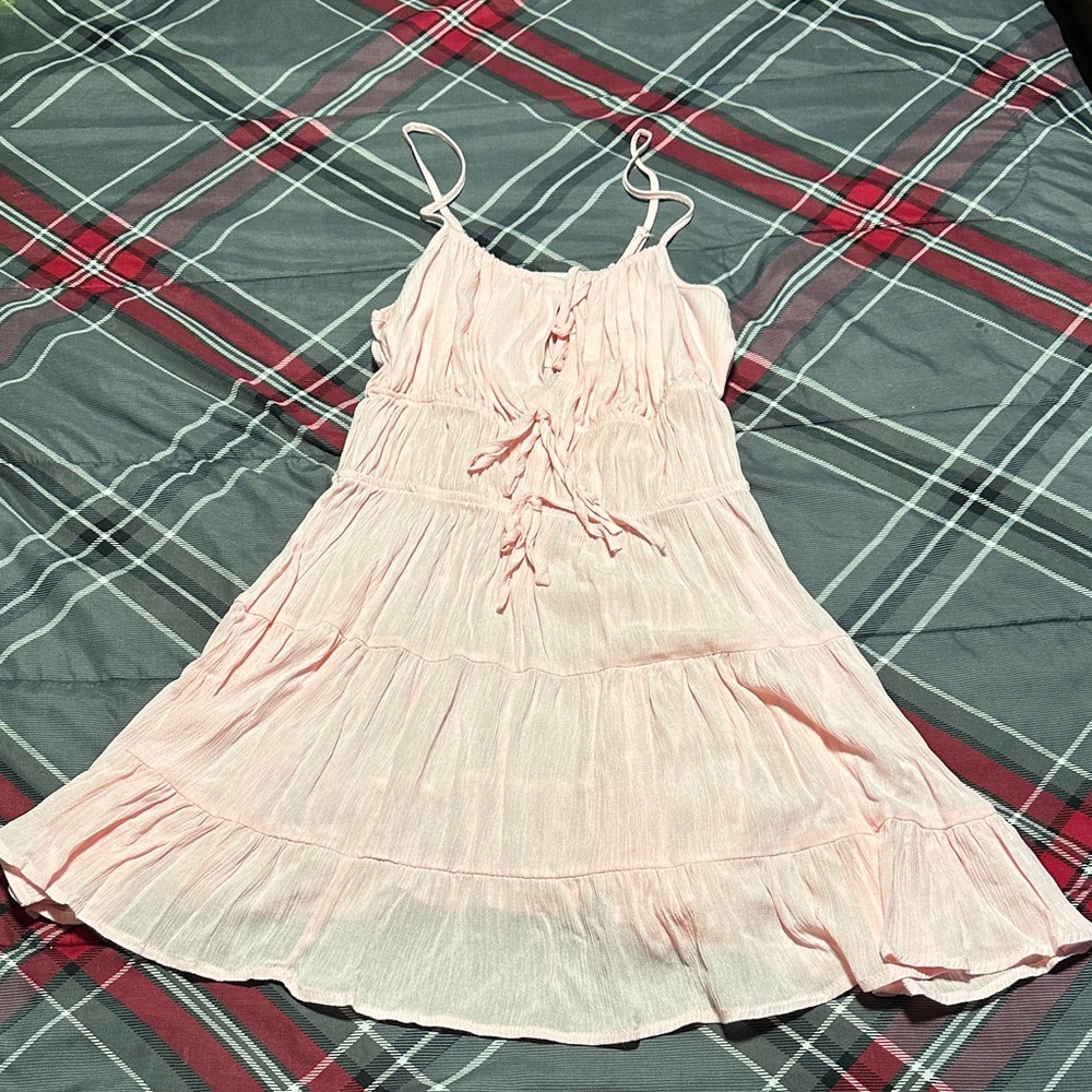 Light Pink Tiered Sundress